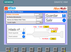 Filcom Master - Multi-count & Multi-twist for Spinning Machines