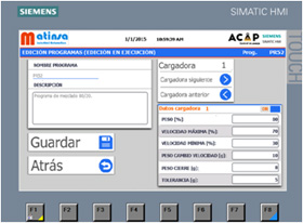 Acap - Dispositivo mecánico-electrónico de control de pesaje para cargadoras-pesadoras